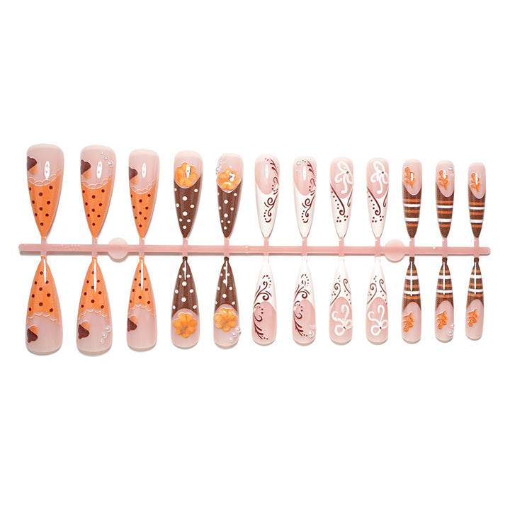 Artistic Seasonal Press-On Nail Set