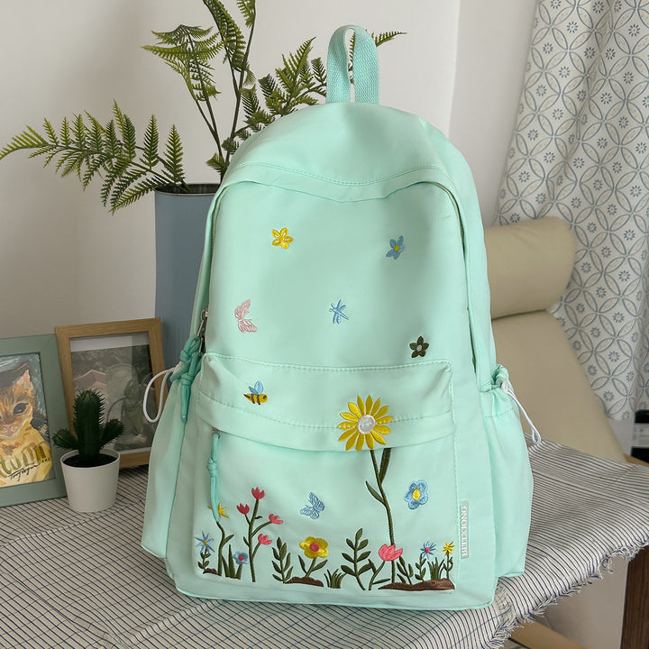 Floral Embroidered Backpack Kalsten 1791204649