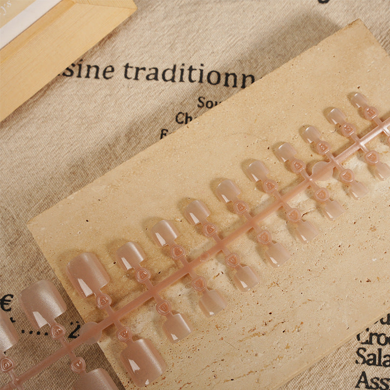 Natural Finish Press-On Nail Tips Kalsten