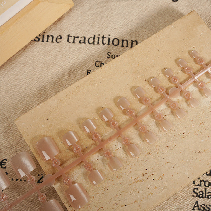 Natural Finish Press-On Nail Tips Kalsten