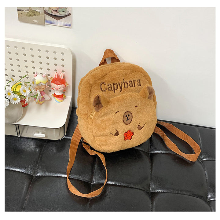 Plush Backpack in Capybara Design Kalsten 1785466535
