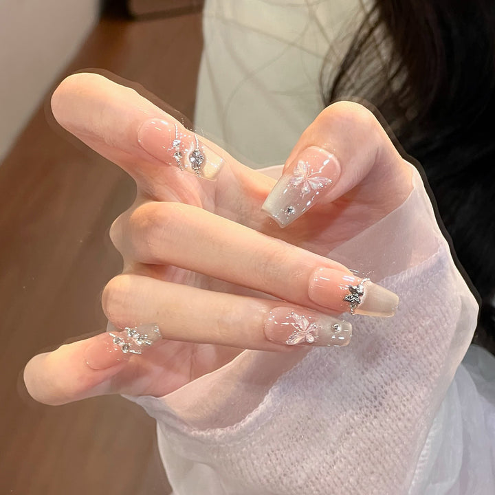 Decorative Acrylic Press-On Nail Set