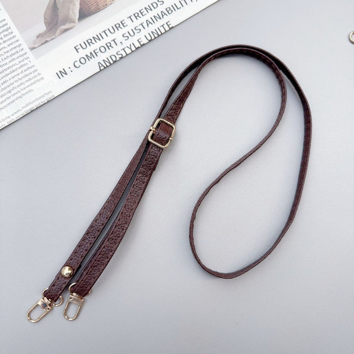 Adjustable Faux Leather Crossbody Strap Kalsten