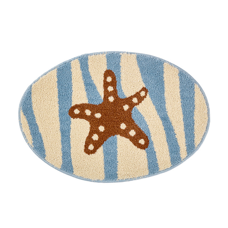 Plush Cat-Themed Area Rug