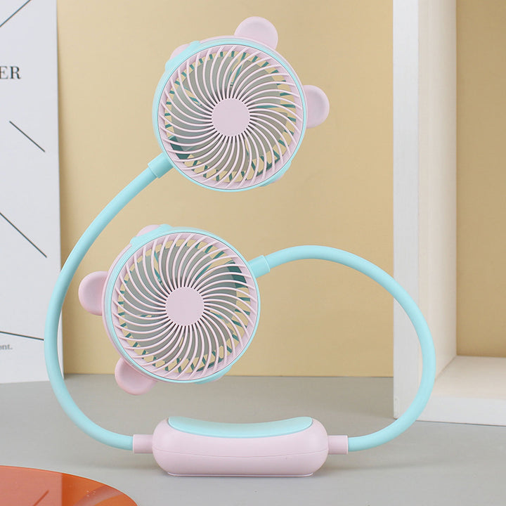 Portable Neck Fan with Flexible Mount Kalsten