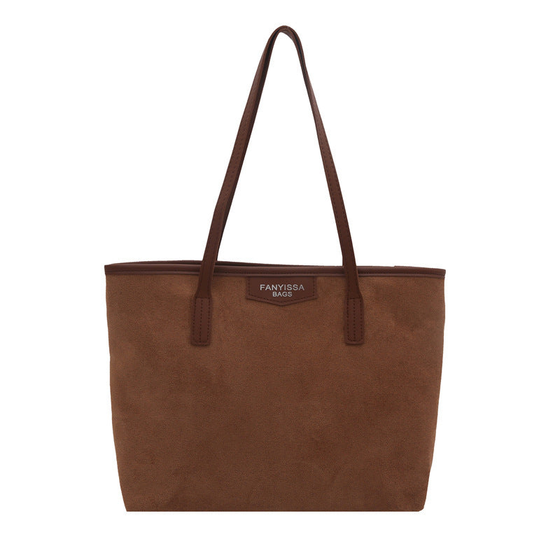 Classic Suede Tote Bag