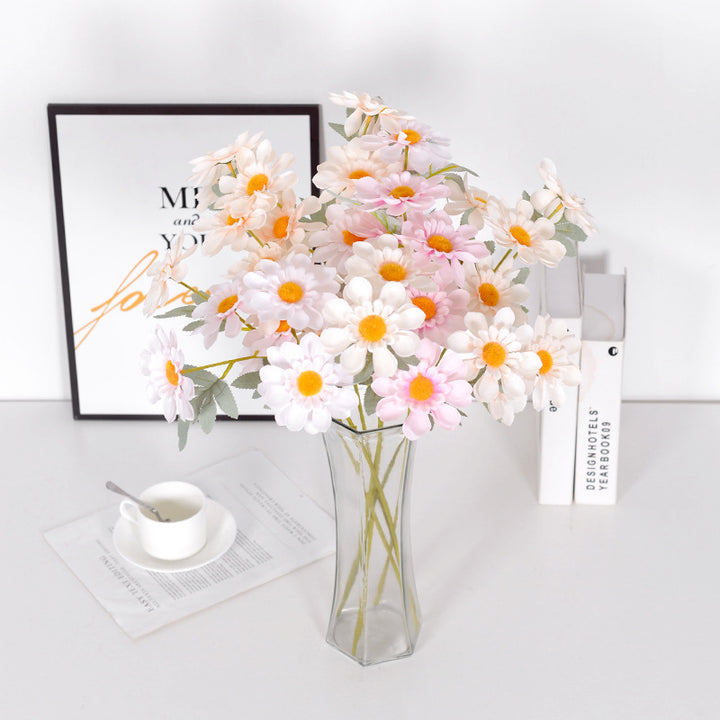 Realistic Artificial Daisy Floral Stem