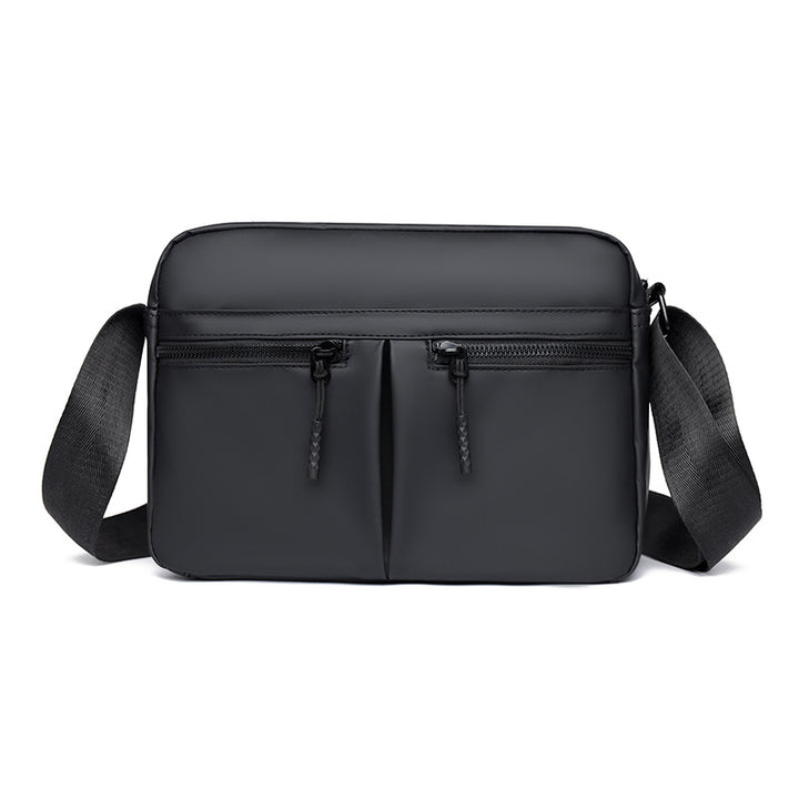 Sleek Dual-Zippered Utility Crossbody Bag Kalsten
