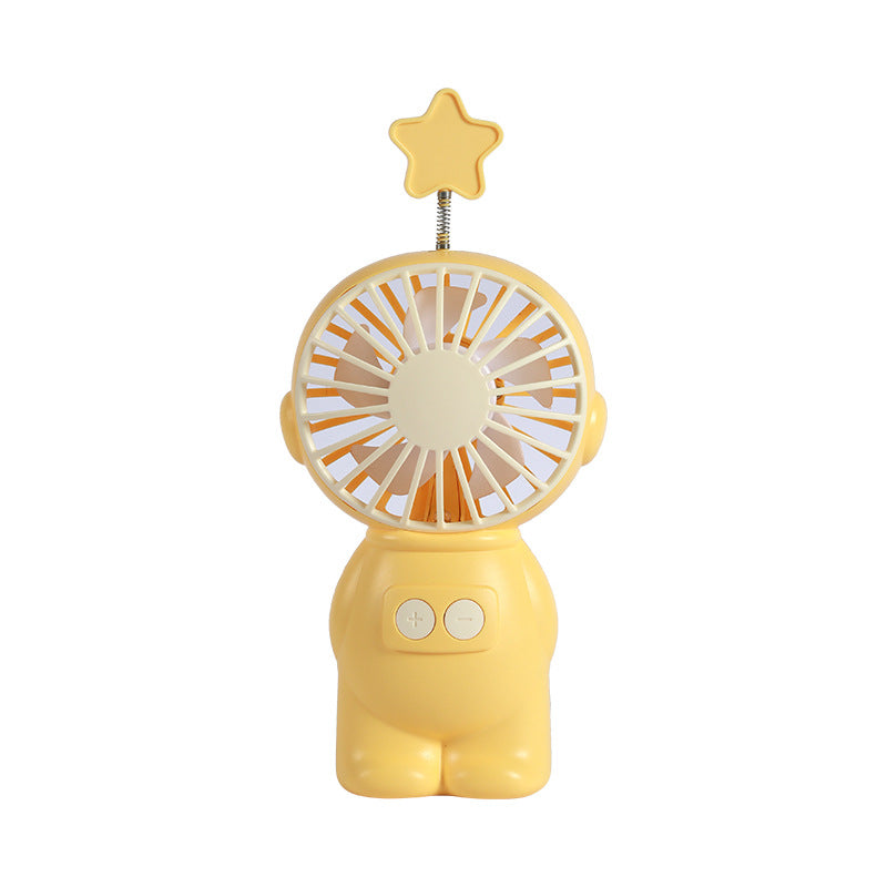 Unisex Portable Mini Fan in Creative Figure Design Kalsten
