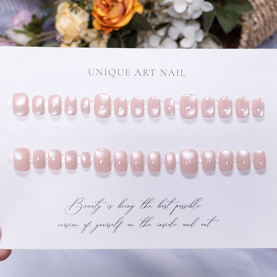 Elegant Press-On Nail Art Set