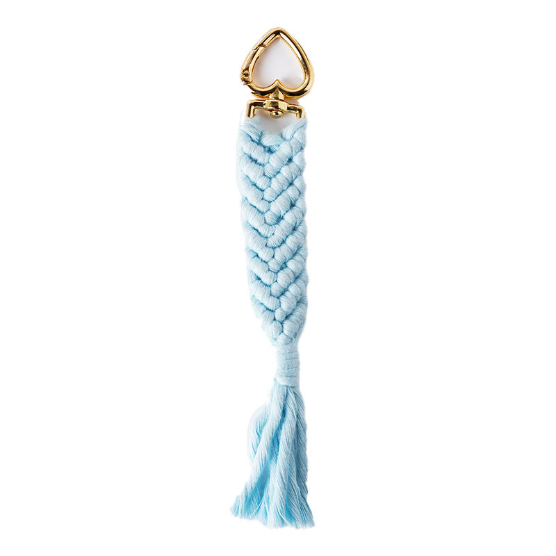 Decorative Macramé Keychain Holder Kalsten