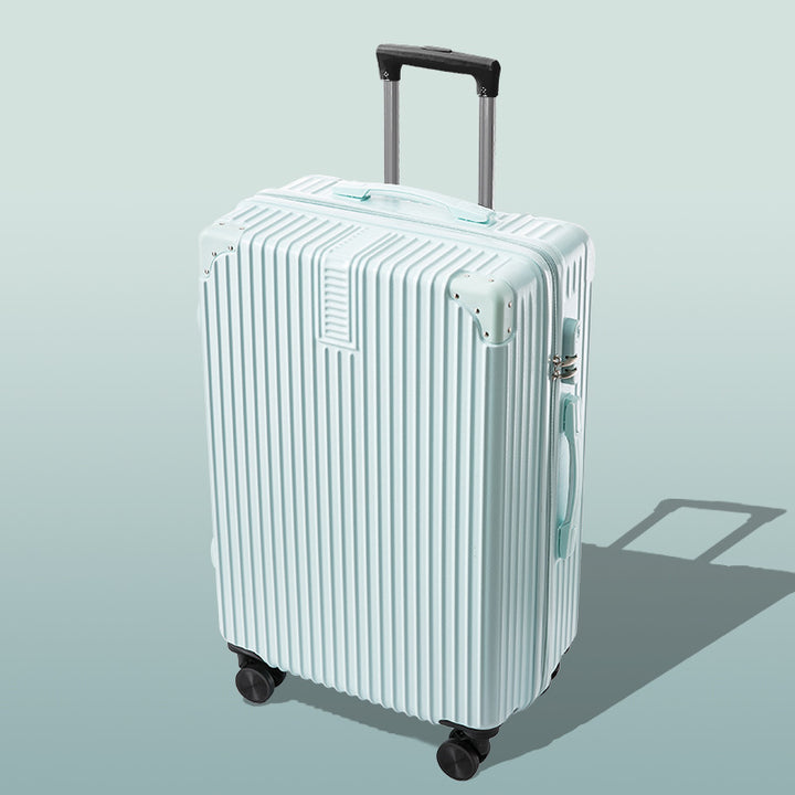 Heavy-Duty Ribbed Wheel Suitcase Kalsten