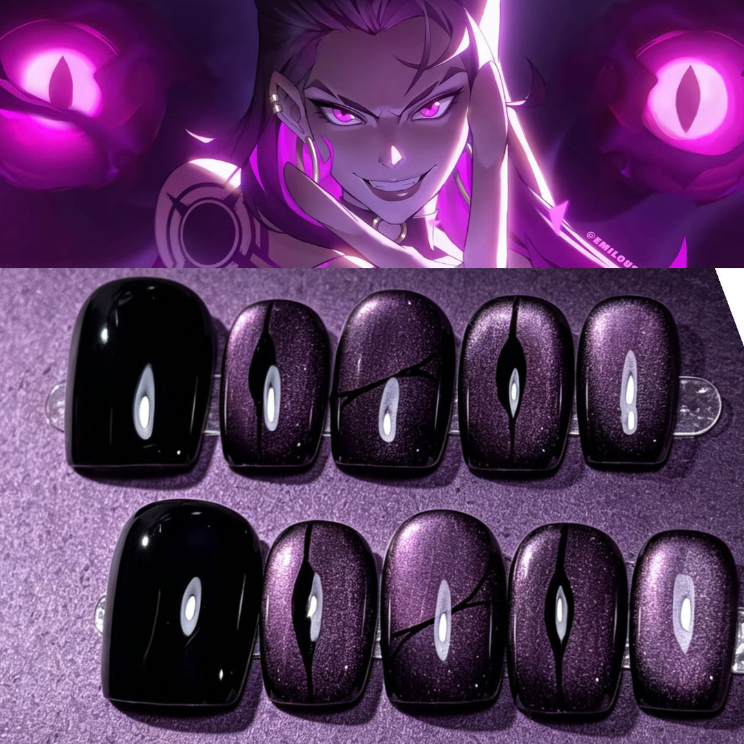 Artistic Ombre Press-On Nails Kalsten