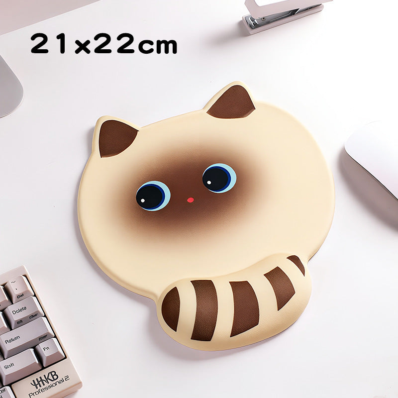Cat-Themed Soft Mouse Pad