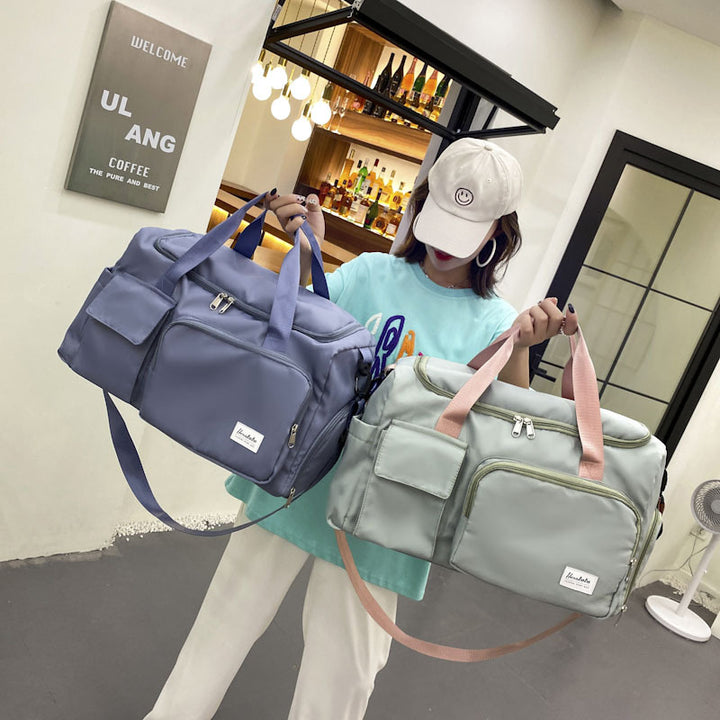 Spacious Multi-Pocket Sports Duffel Bag Kalsten