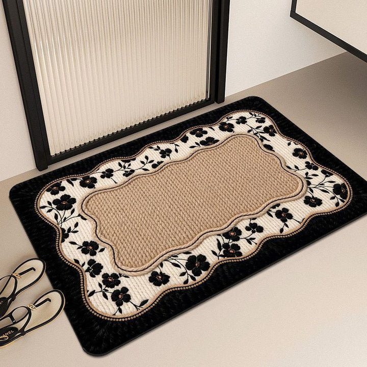 Decorative Butterfly-Themed Bath Mat Kalsten