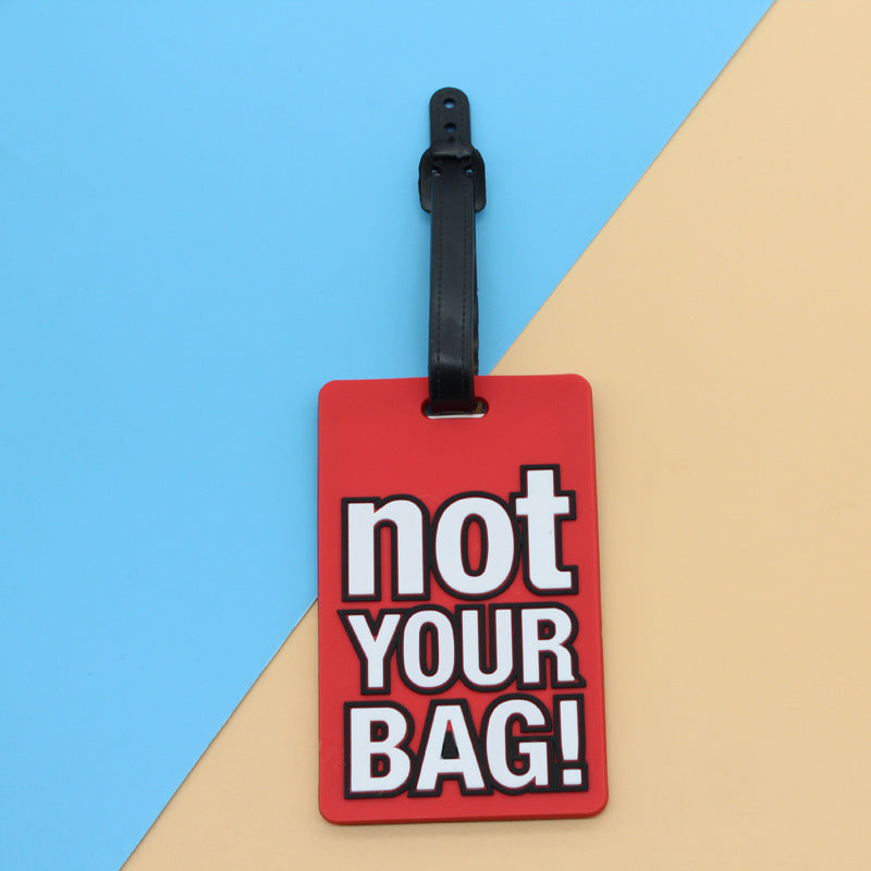 Unisex Luggage Tag with Custom Message Kalsten
