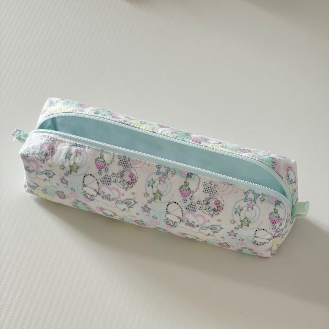 Stylish Character Print Pencil Case