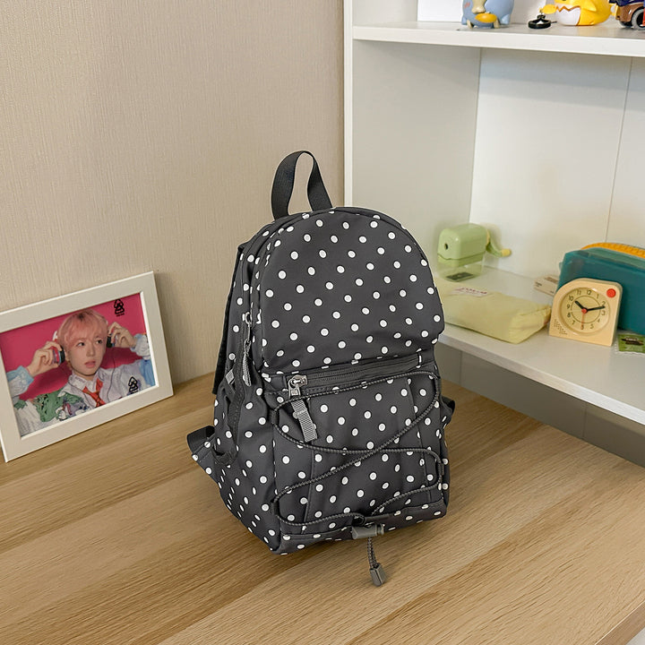 Stylish Polka Dot Backpack Kalsten