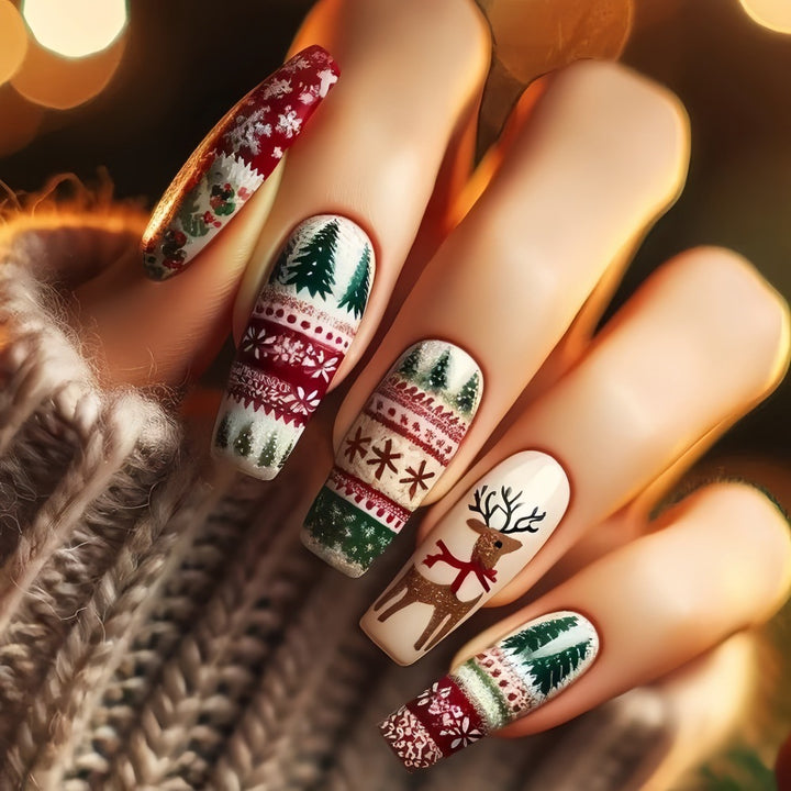 Christmas Art Nail Set Kalsten