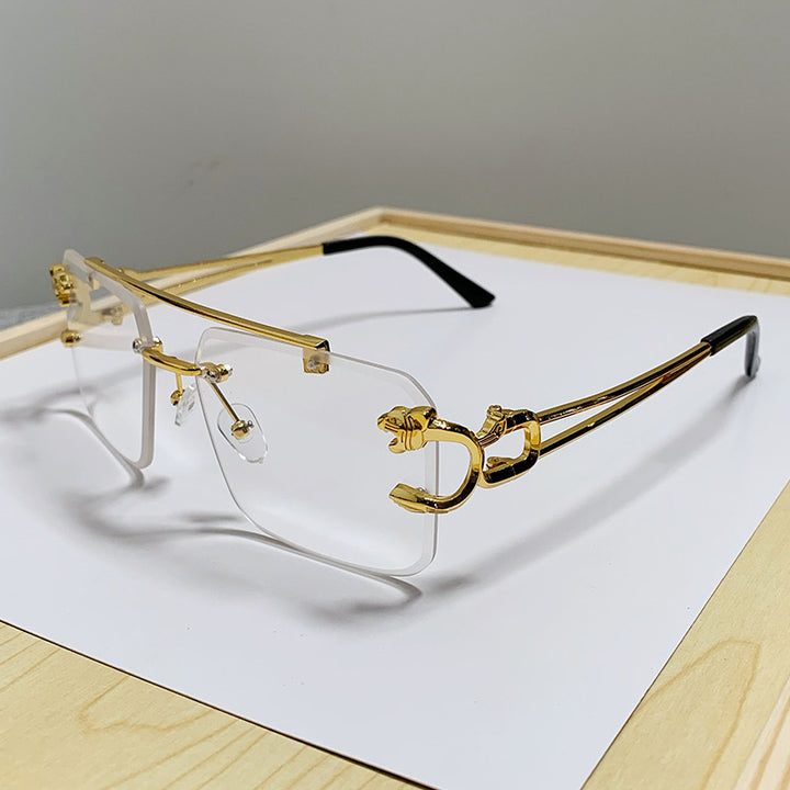 Women's glasses with extravagant frame and luxurious accents Kalsten