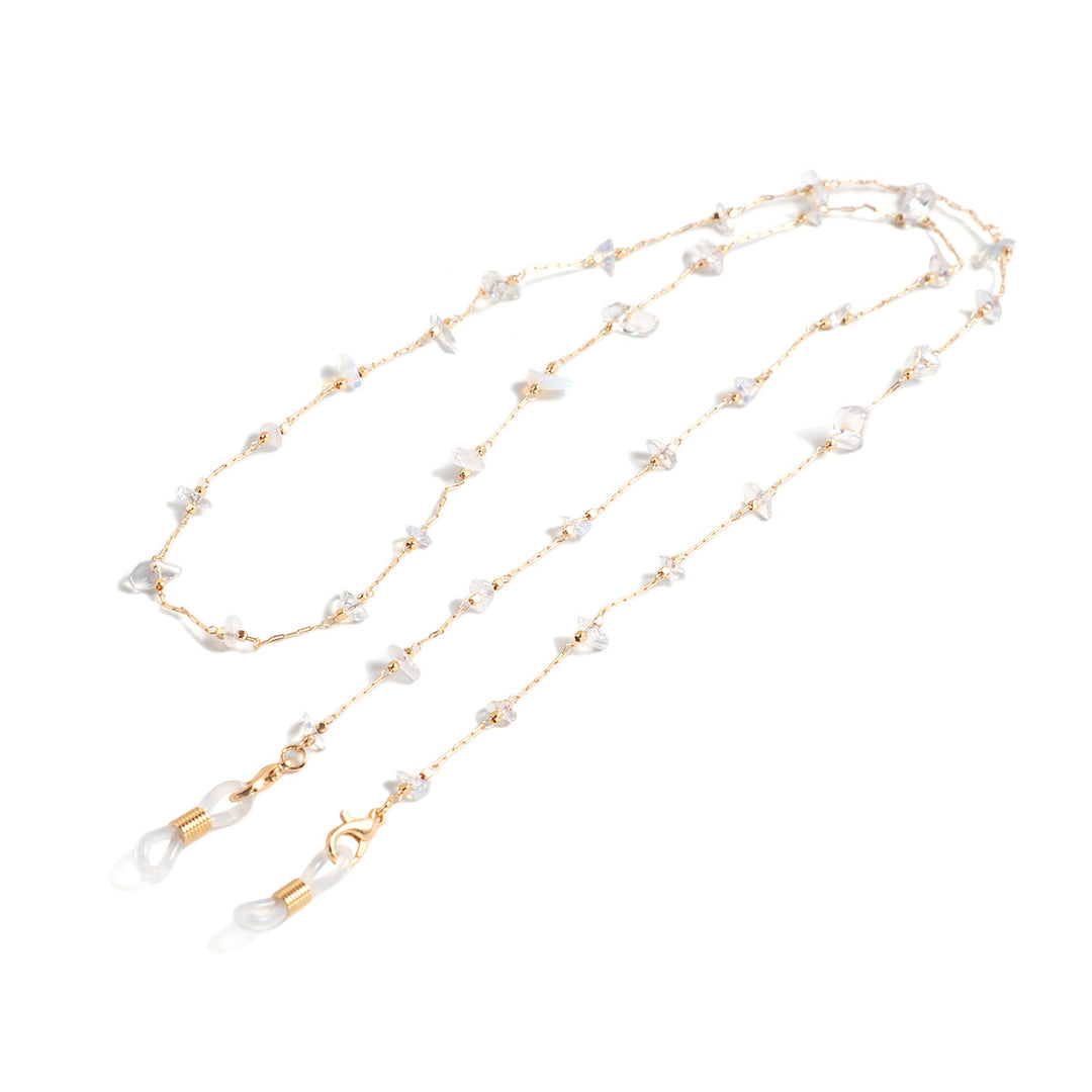 Delicate Gemstone Bead Eyewear Chain Kalsten