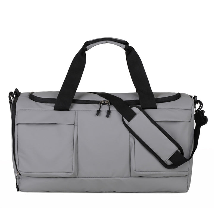 Sporty multifunctional duffel bag with insulated compartment and comfortable carrying system Kalsten