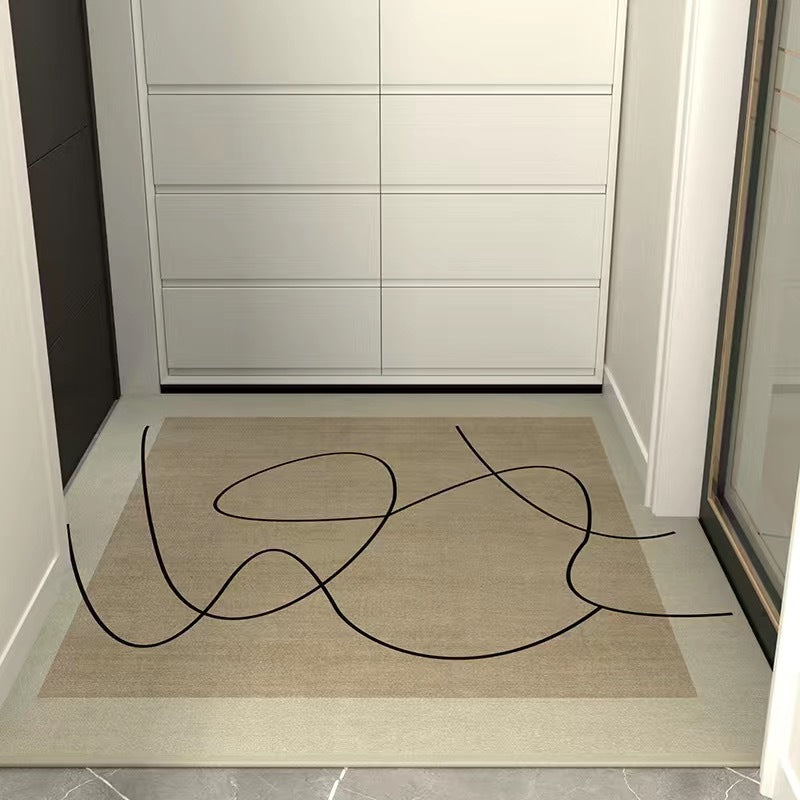 Abstract Textured Area Rug