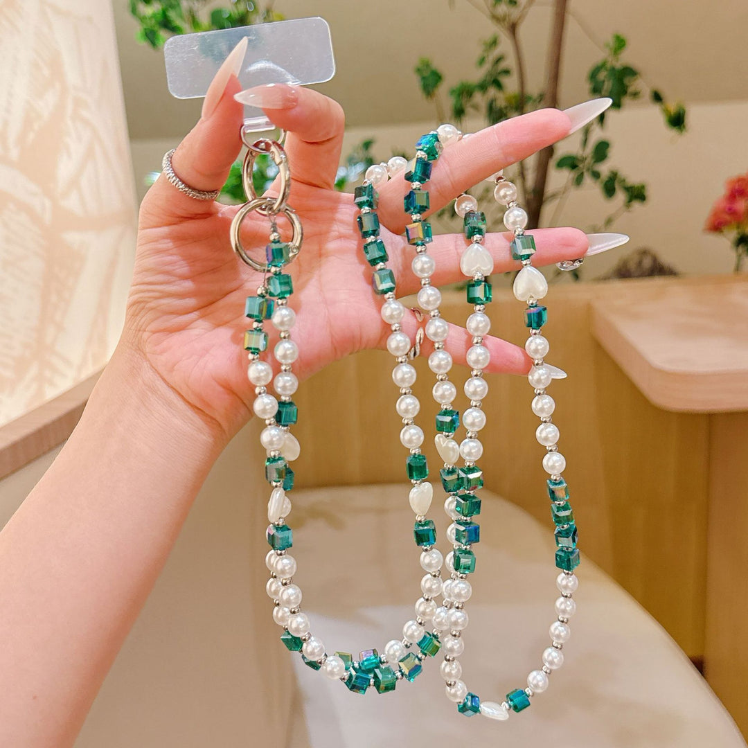 Pearl and Gemstone Eyewear Lanyard Kalsten