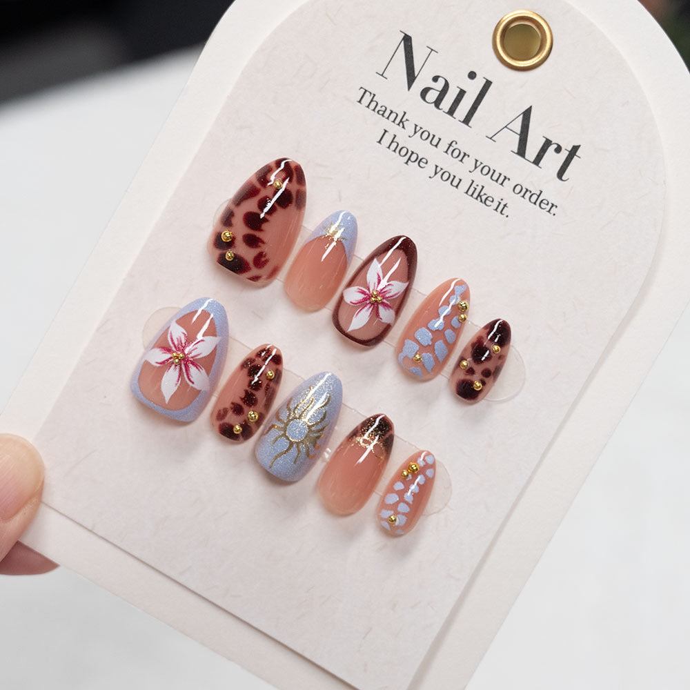 Artistic Press-On Nails