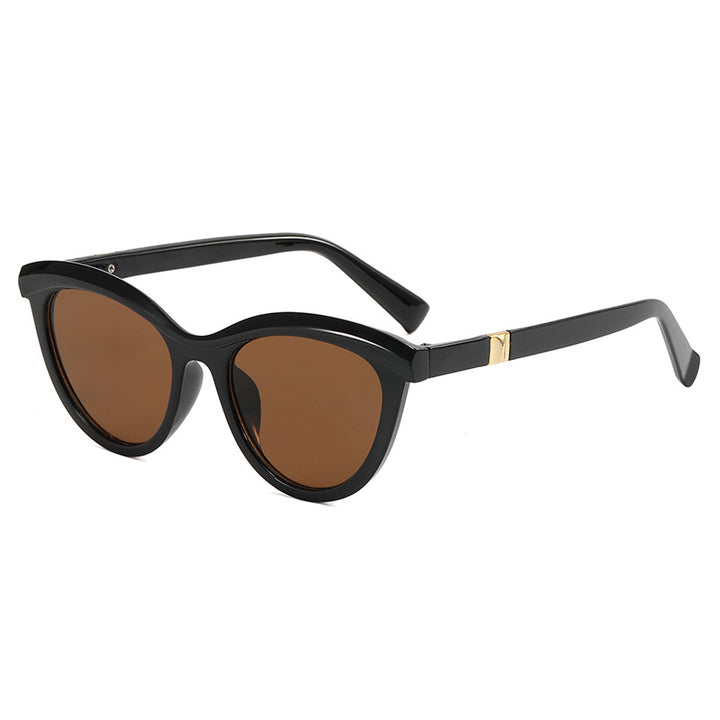 Ladies elegant Cat-Eye sunglasses with stylish metal frame Kalsten