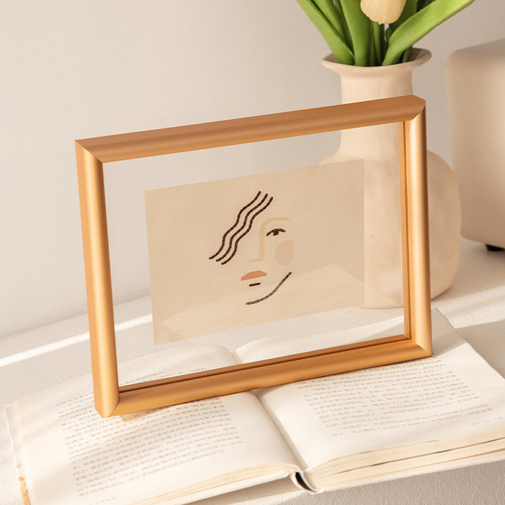 Heart-Shaped Botanical Illustration Frame for Home