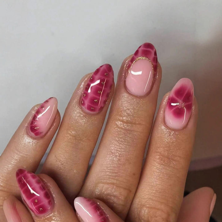 Artistic Press-On Nail Set Kalsten