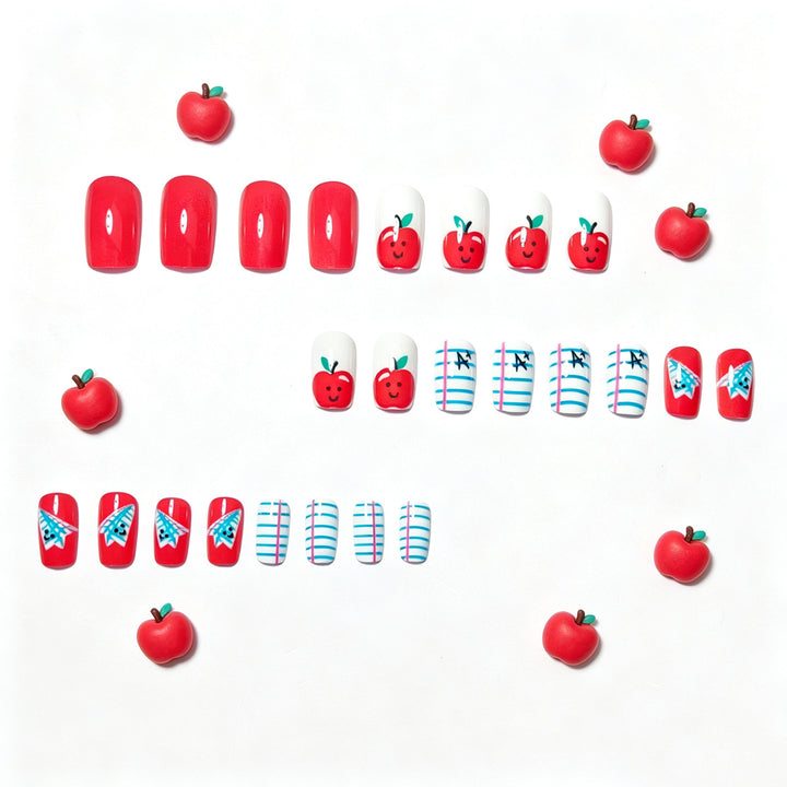Creative School-Themed Nail Art Kalsten