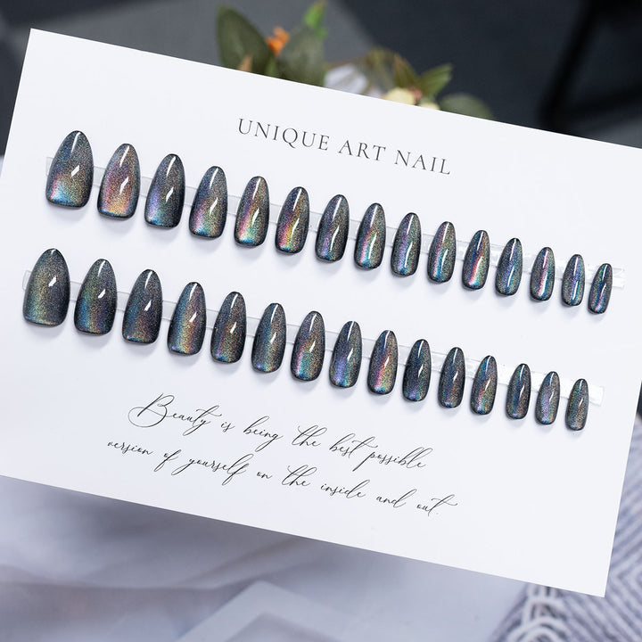 Holographic Press-On Nails