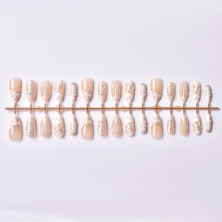 Luxury Artistic Press-On Nail Art Set
