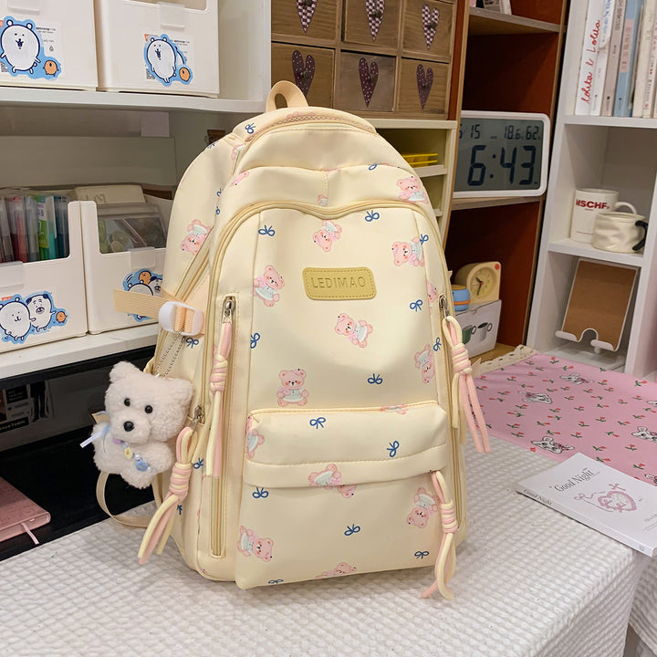Cute Character-Printed Backpack Kalsten