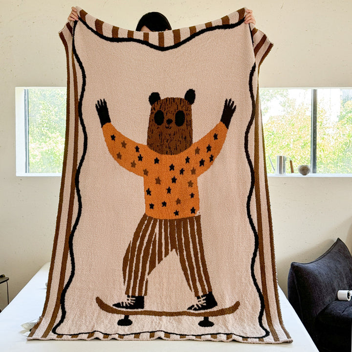 Artistic Castle Print Blanket