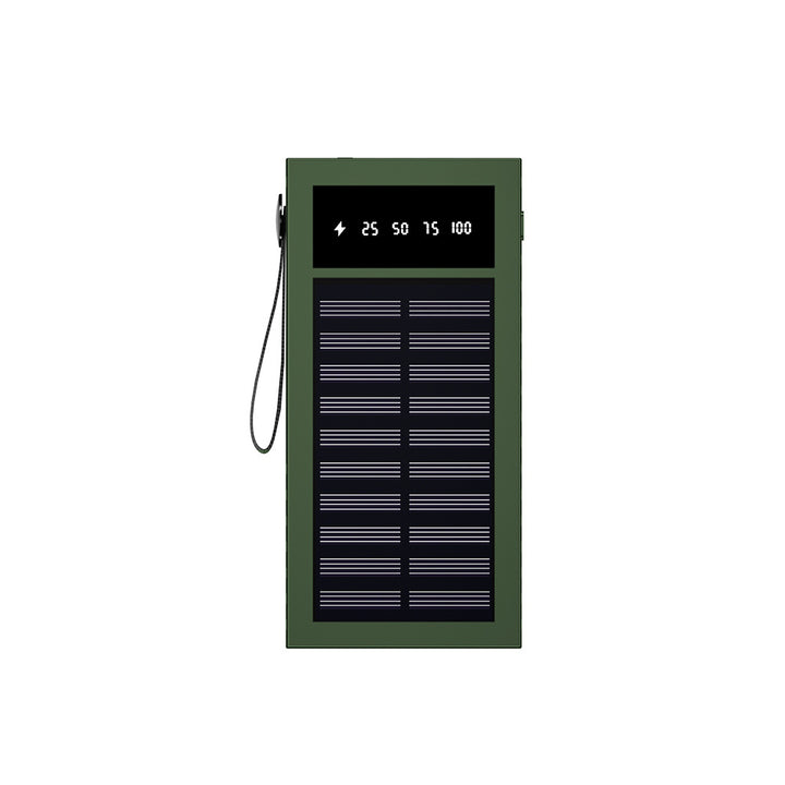 Portable Solar Power Bank with Digital Display and Innovative Charging Management Kalsten