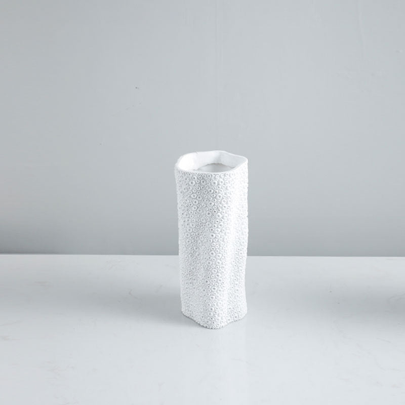 Textured Decorative Flower Vase