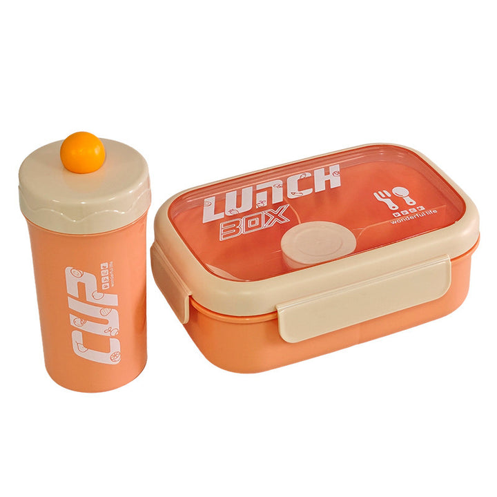 Versatile Leak-Proof Lunch Box with Cutlery