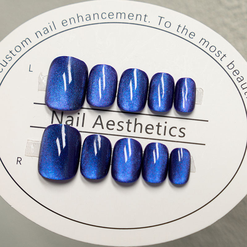 Glossy Press-On Nail Set