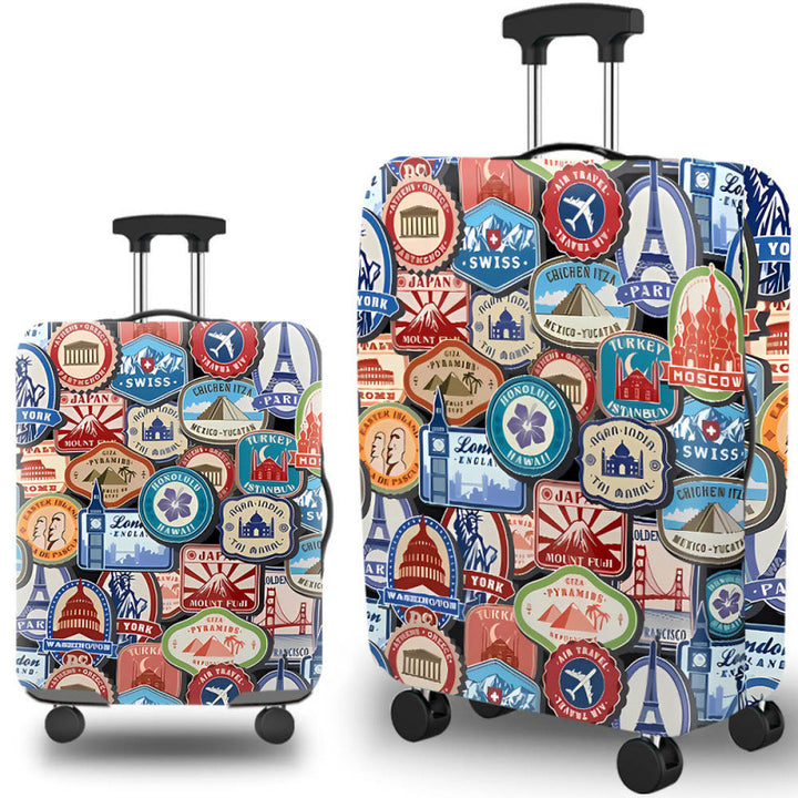 Artistic Travel Hard Shell Suitcase Kalsten