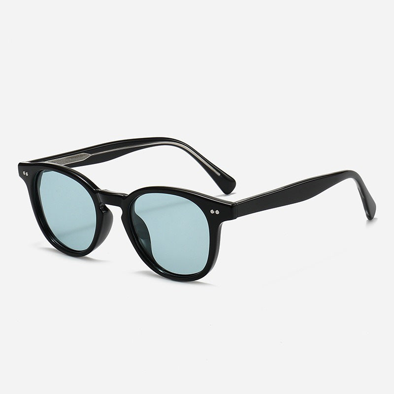 Women's Round Sunglasses with Stylish Pattern and UV Protection Kalsten