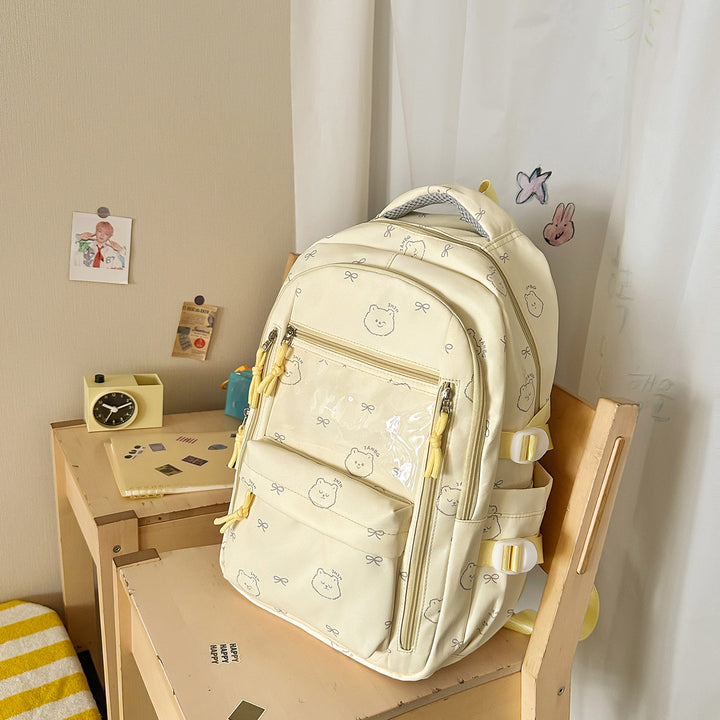 Cute Cartoon-Printed Backpack Kalsten