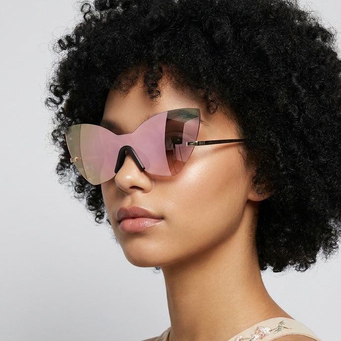 Women's extravagant Cat-Eye sunglasses with high-quality metal frame Kalsten