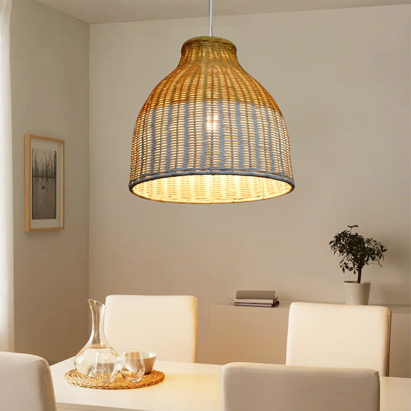 Woven Pendant Light Fixture Kalsten