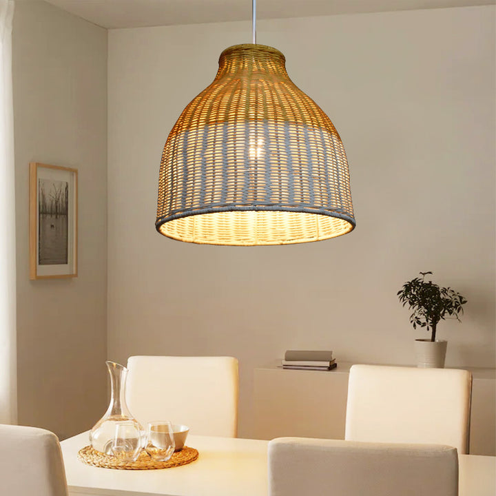 Woven Pendant Light Fixture Kalsten