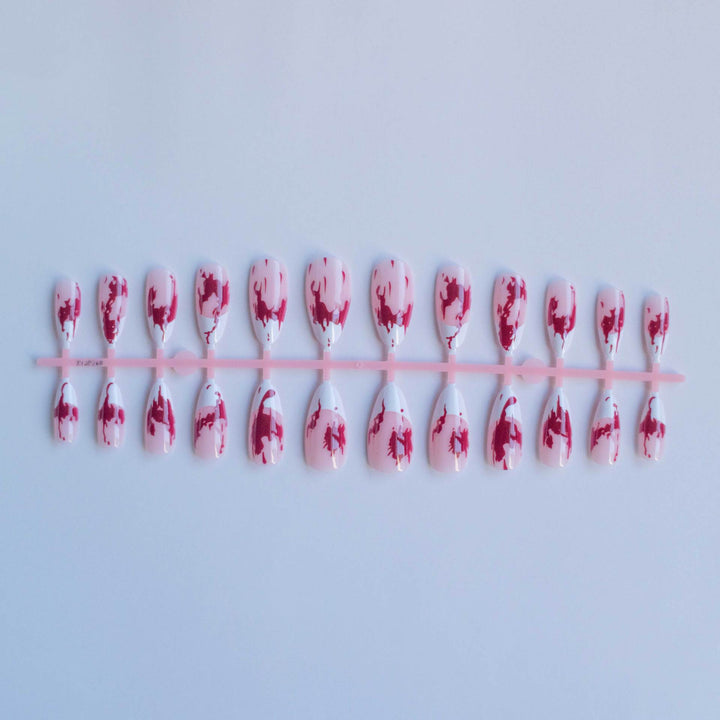 Artistic Blood Drip Nail Art Set