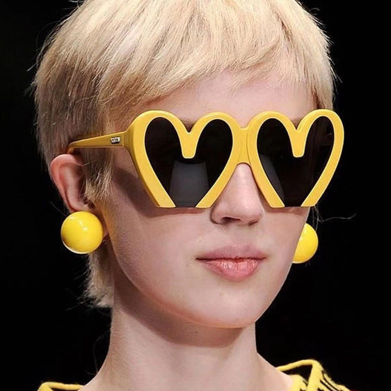 Women Heart-Shaped Sunglasses Kalsten 1780928954